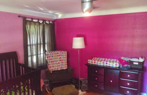 pink room after